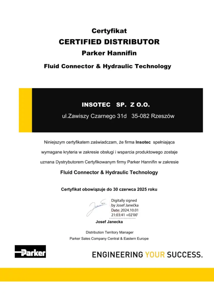 Dystrybutor ParkerHannifin